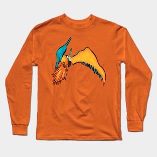 Part Pterosaur Part Parrot Long Sleeve T-Shirt